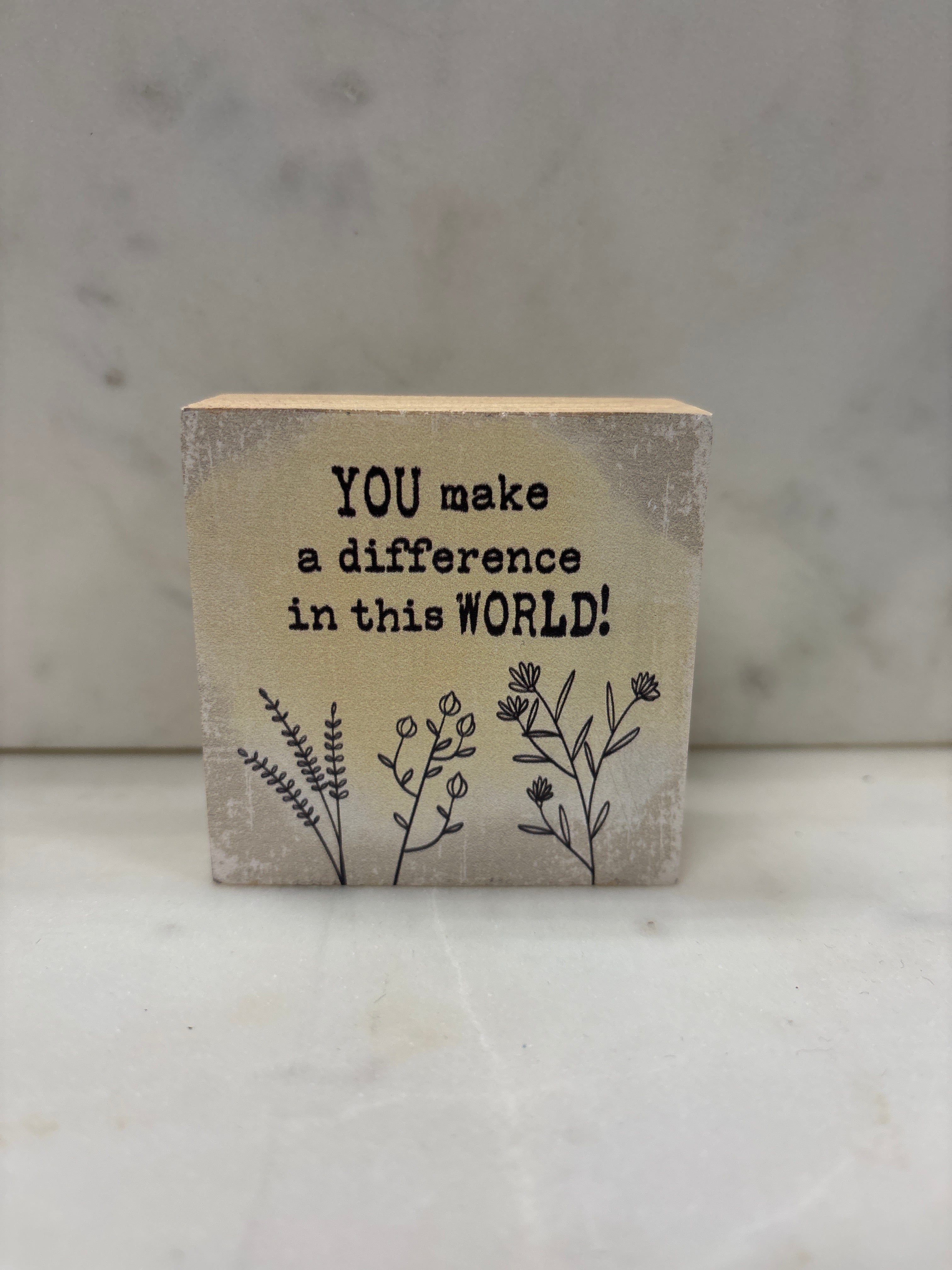 Wooden block talk