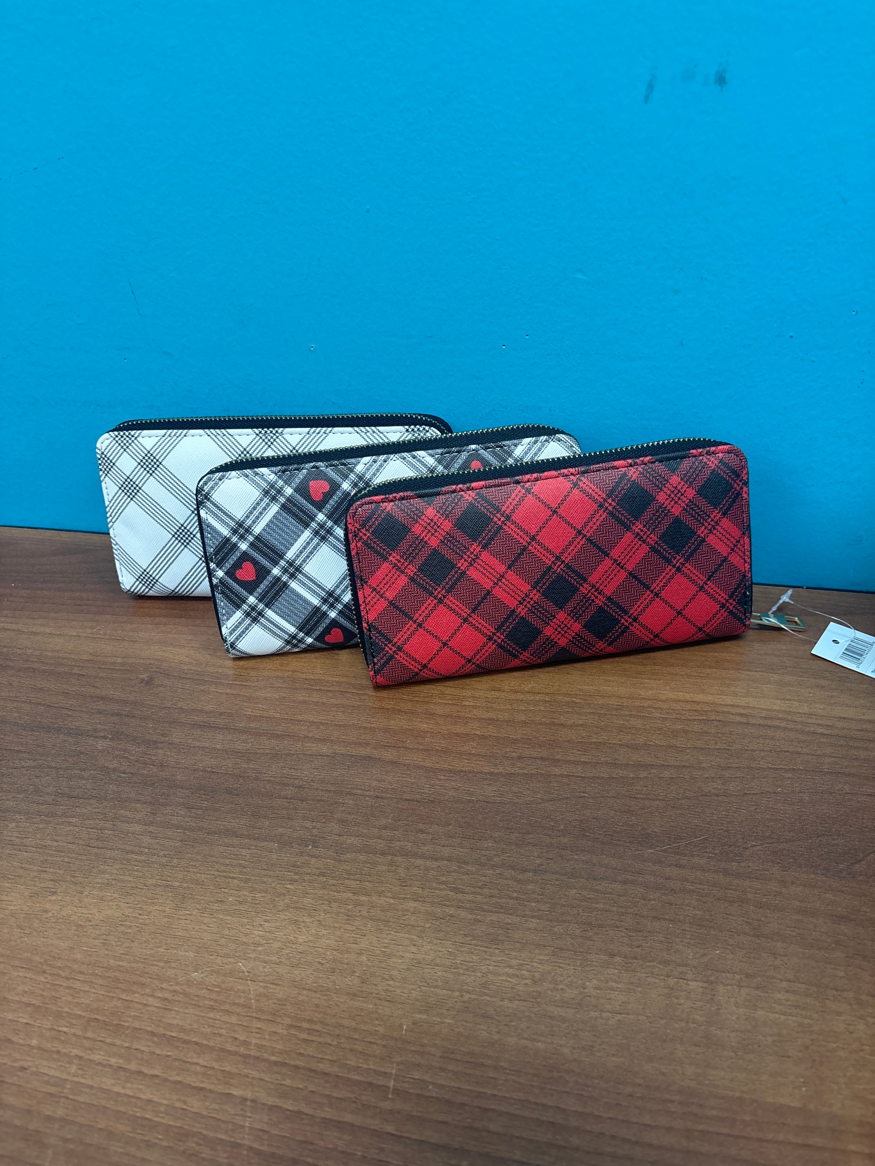 Ladies Plaid Wallet
