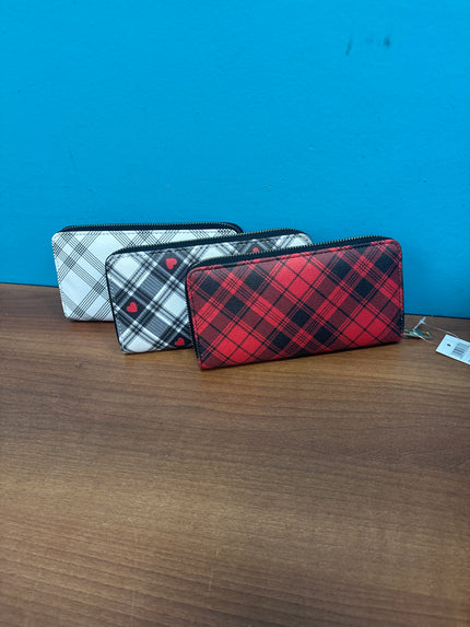 Ladies Plaid Wallet
