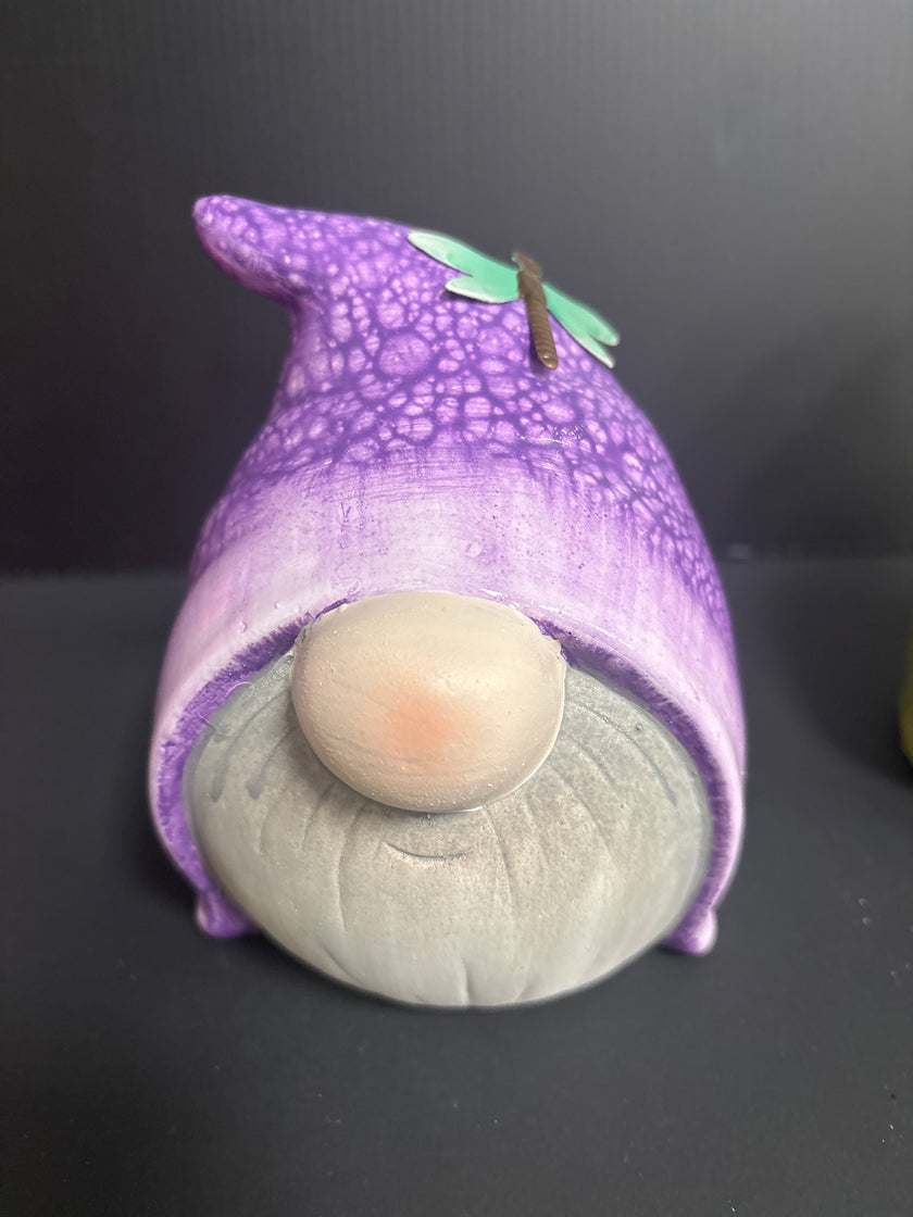 Ceramic Garden Gnome Head Statuary