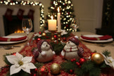 Christmas Bird Figurines