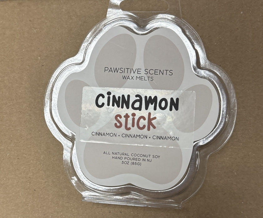 Paw shaped candle melts