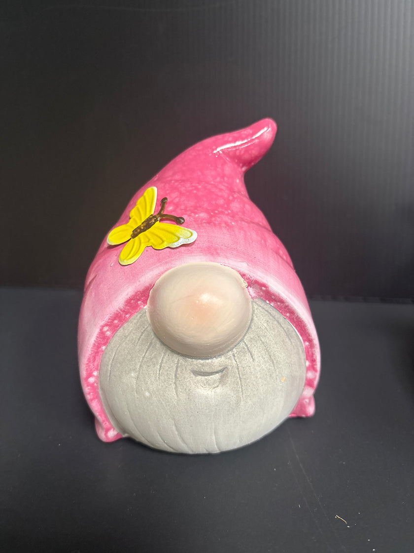 Ceramic Garden Gnome Head Statuary