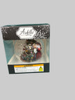 Christmas LED Lights 3.5'' H Glass Classic Santa Ball Ornament
