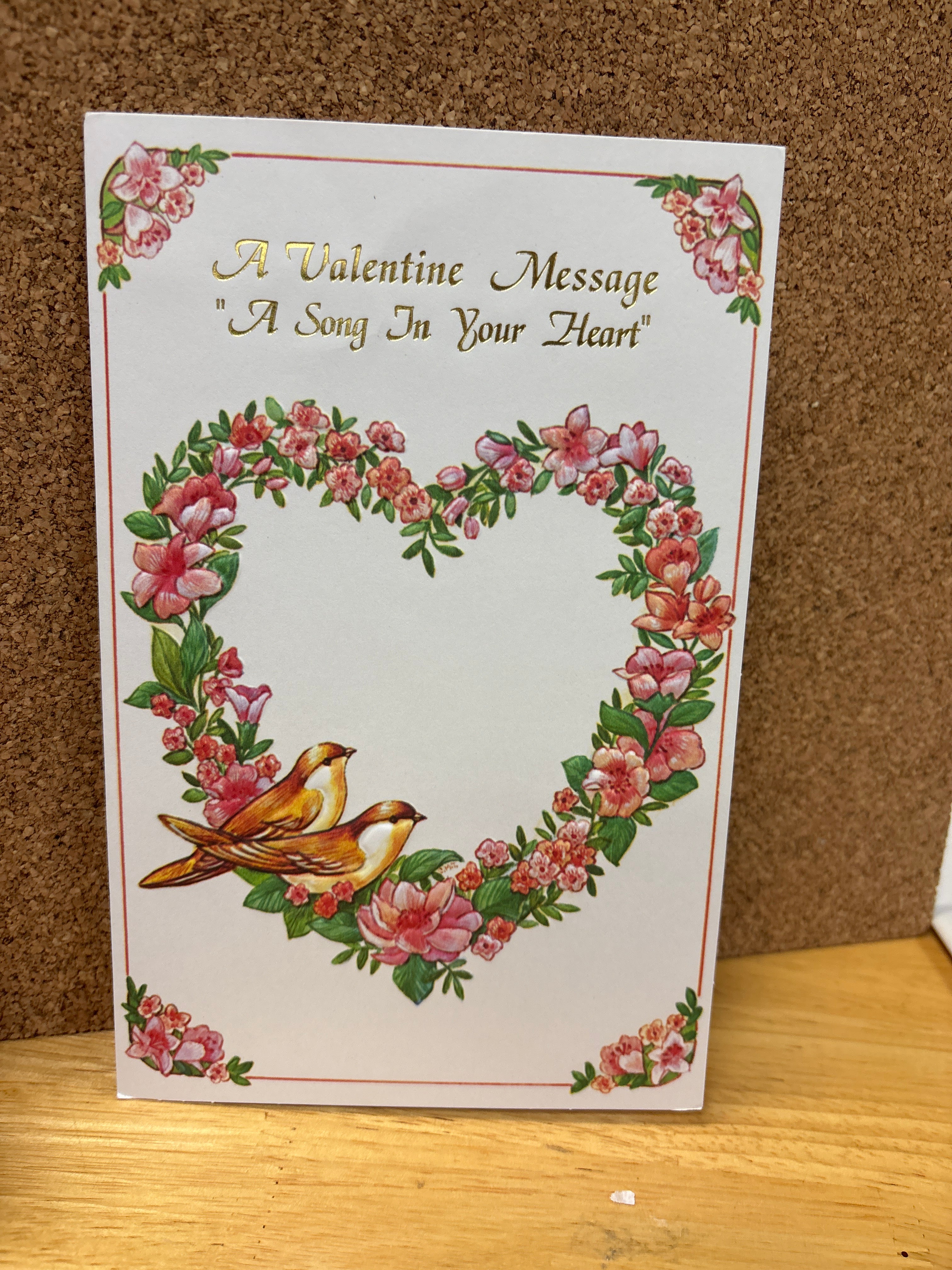 Valentine's card for friend