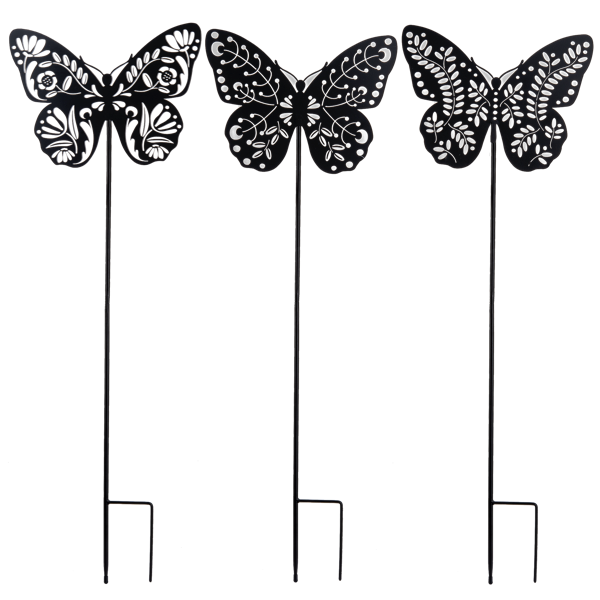 Laser Cut Butterfly Garden Stake