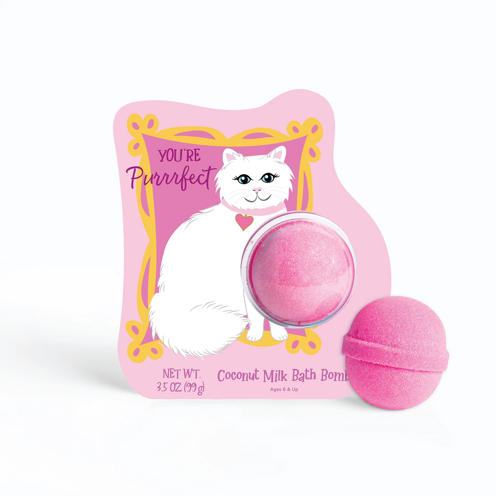 You're Purrrfect Cat Bath Bomb