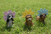 Easter dog figurines