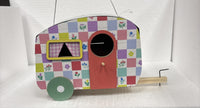 Bee & Flower Camper Birdhouse