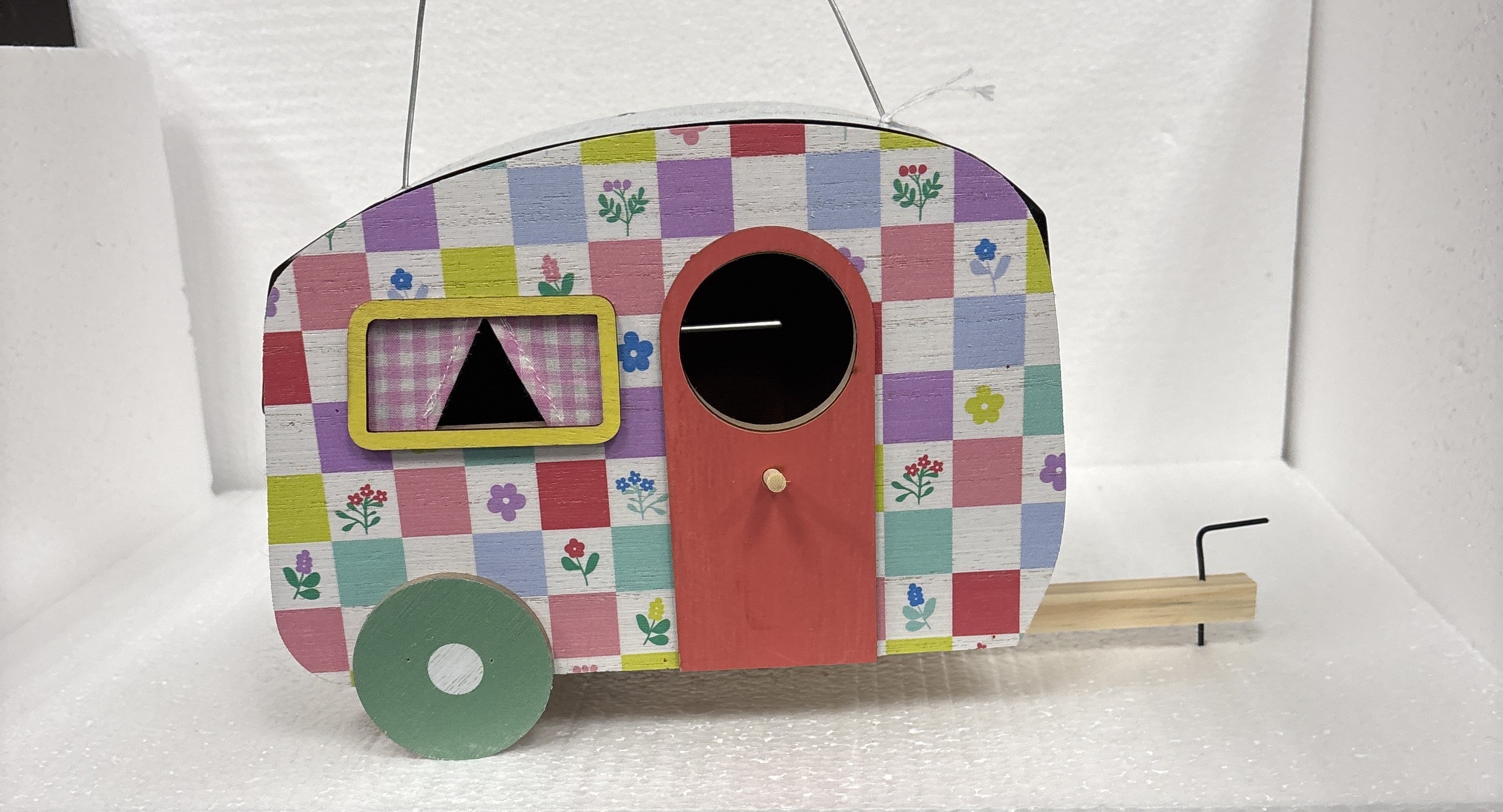 Bee & Flower Camper Birdhouse