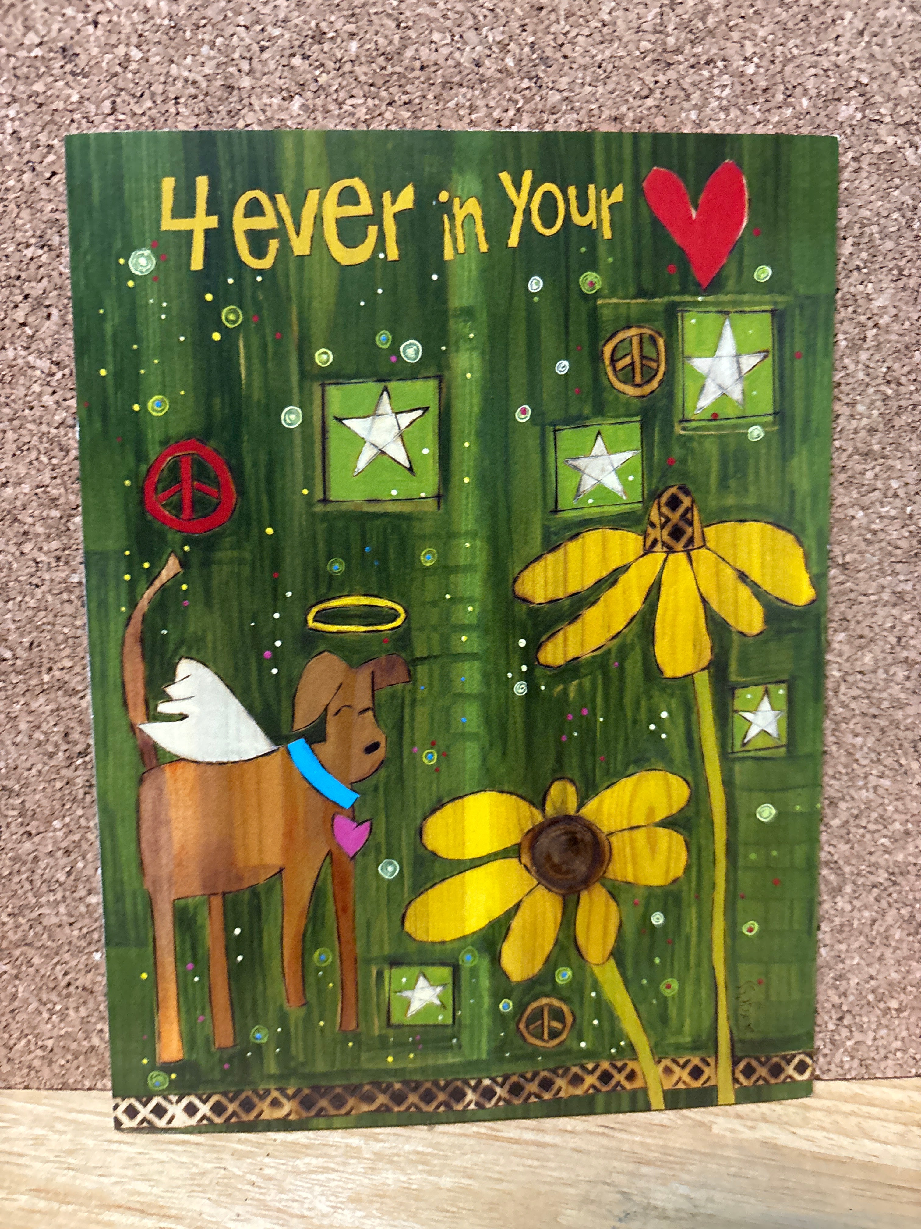 Sympathy card for pet