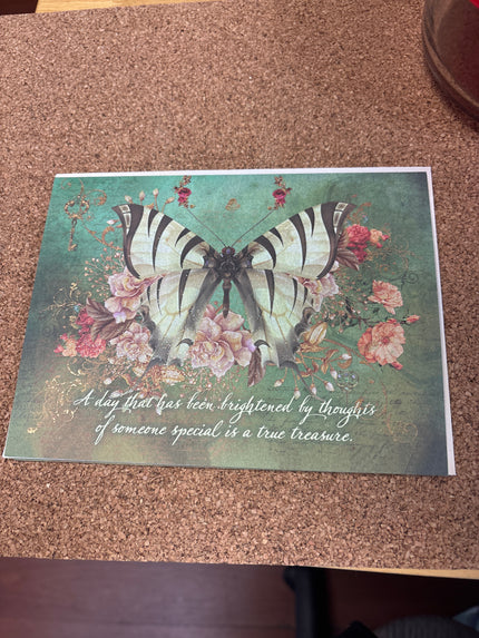 Thinking of you card