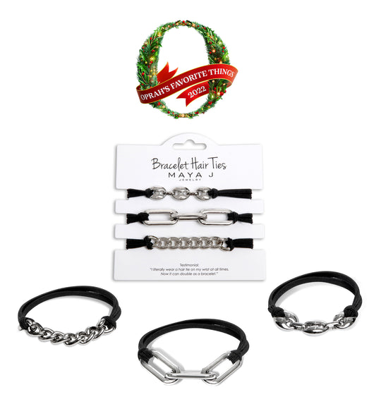 Maya J 3 piece Hair Tie Bracelets