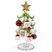 Glass Christmas Tree with Glass ornaments