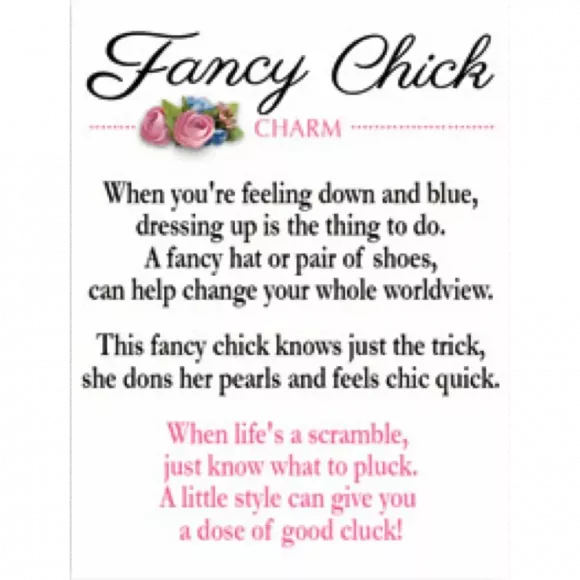 Fancy Chick Pocket Charm