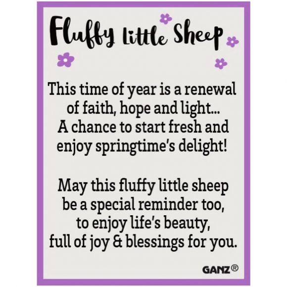 Fluffy Little Sheep Pocket Token