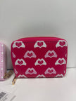 Small Heart Hands and Sunglass patterned wallets