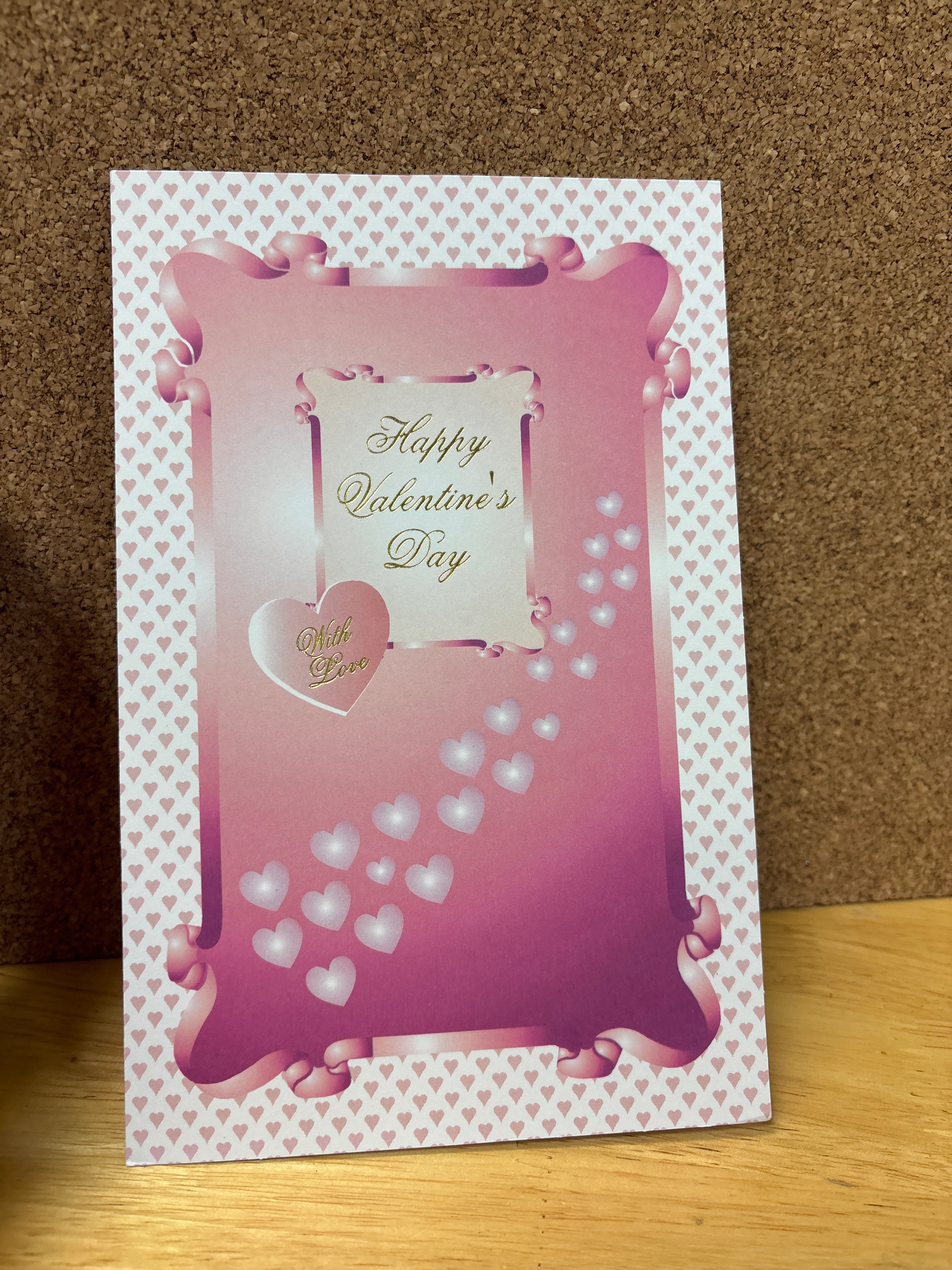Valentine's card for friend