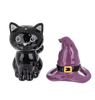 Witch Cat Salt and Pepper Shaker Set