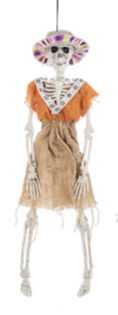 Los Muertos Skeleton Figure