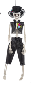 Los Muertos Skeleton Figure