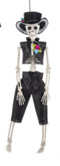 Los Muertos Skeleton Figure
