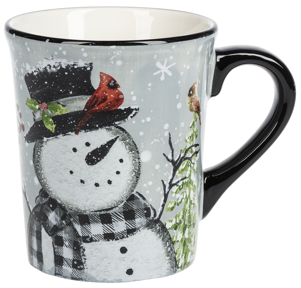 Frolicking Snowman 20oz Mug