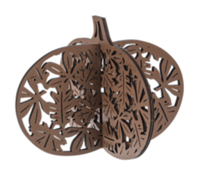 Laser Cut Pumpkin Table Decor