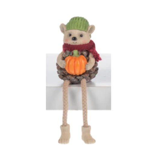 Fall Pinecone Friends shelf sitters