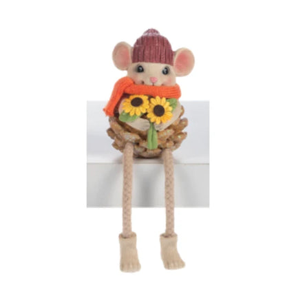 Fall Pinecone Friends shelf sitters