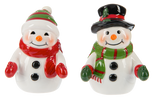 Snowmen Salt and Pepper Shaker Set