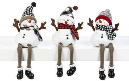 Snowman Shelf Sitter