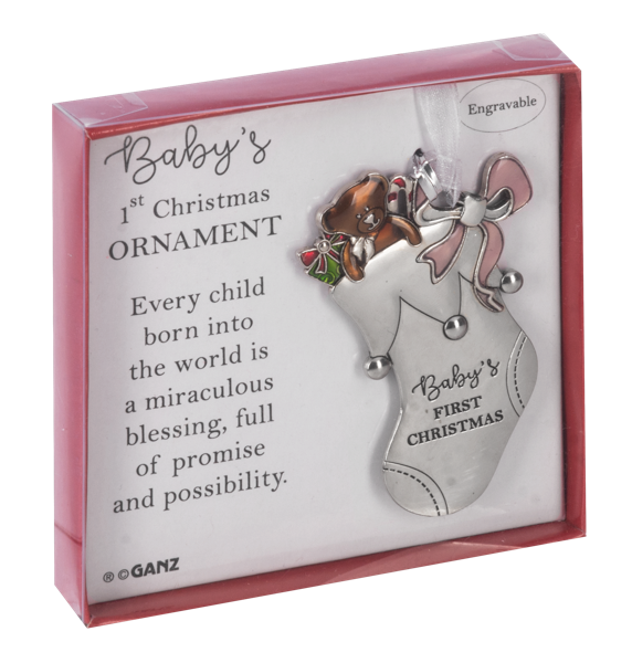 Tis the season Stocking Ornament