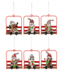 Ski Lodge Gnome Ornaments