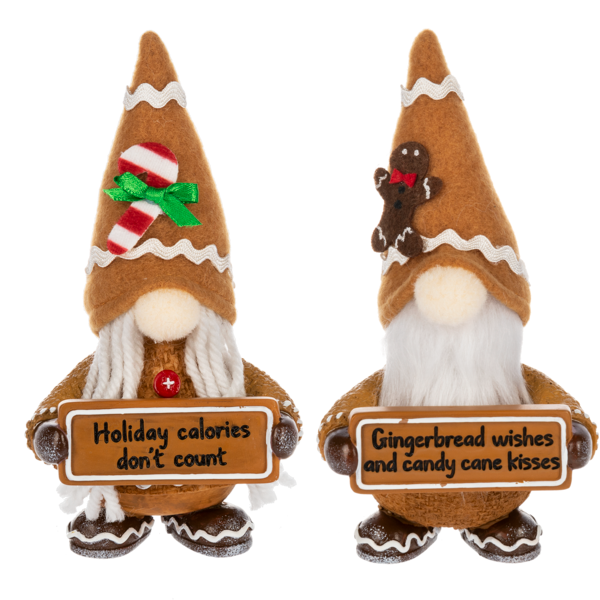 Gingerbread Gnome Figures