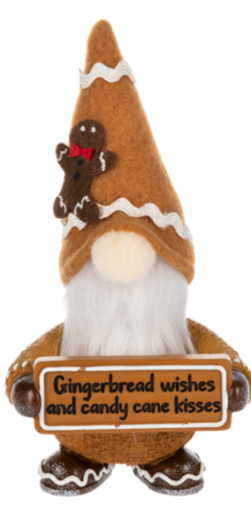 Gingerbread Gnome Figures