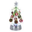 Light up Glass Christmas tree with ornaments