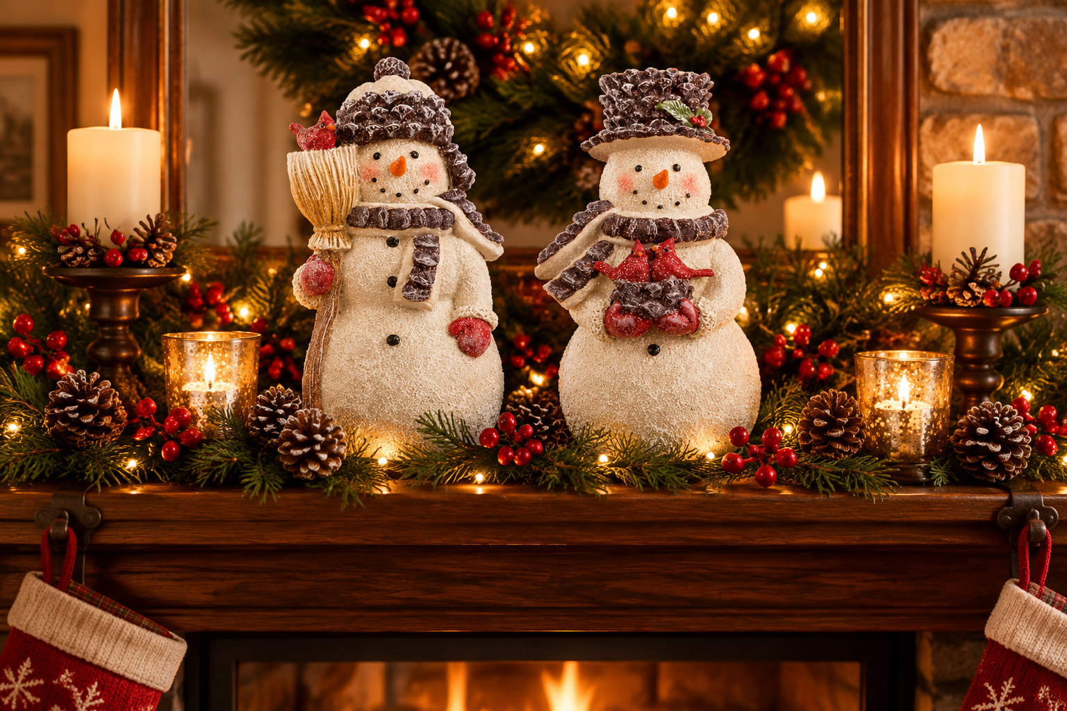 Sparkle Tabletop Snowman