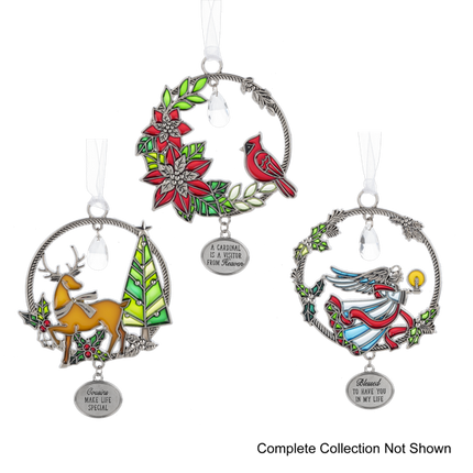 Stained Glass Ornament-Choose from 24 Styles