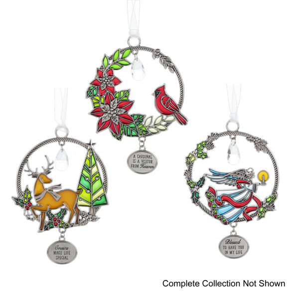 Stained Glass Ornament-Choose from 24 Styles