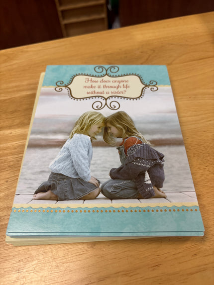 Birthday card for sister