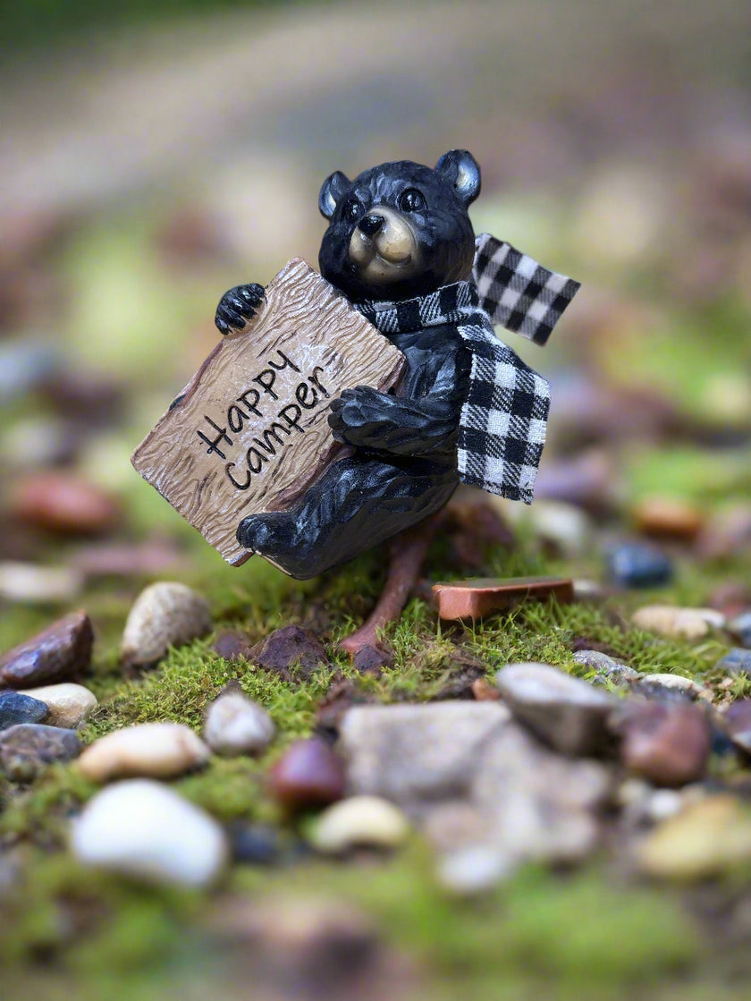 Resin Bear with cute messages