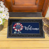 Patriotic Sunflower Welcome Sassafras Switch Mat