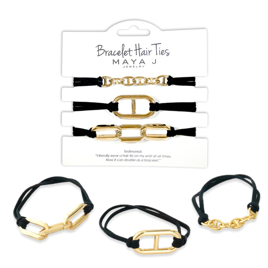 Maya J 3 piece Hair Tie Bracelets