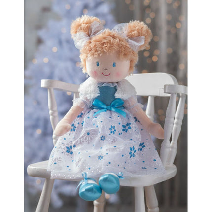 Plush Snowflake Rag Doll