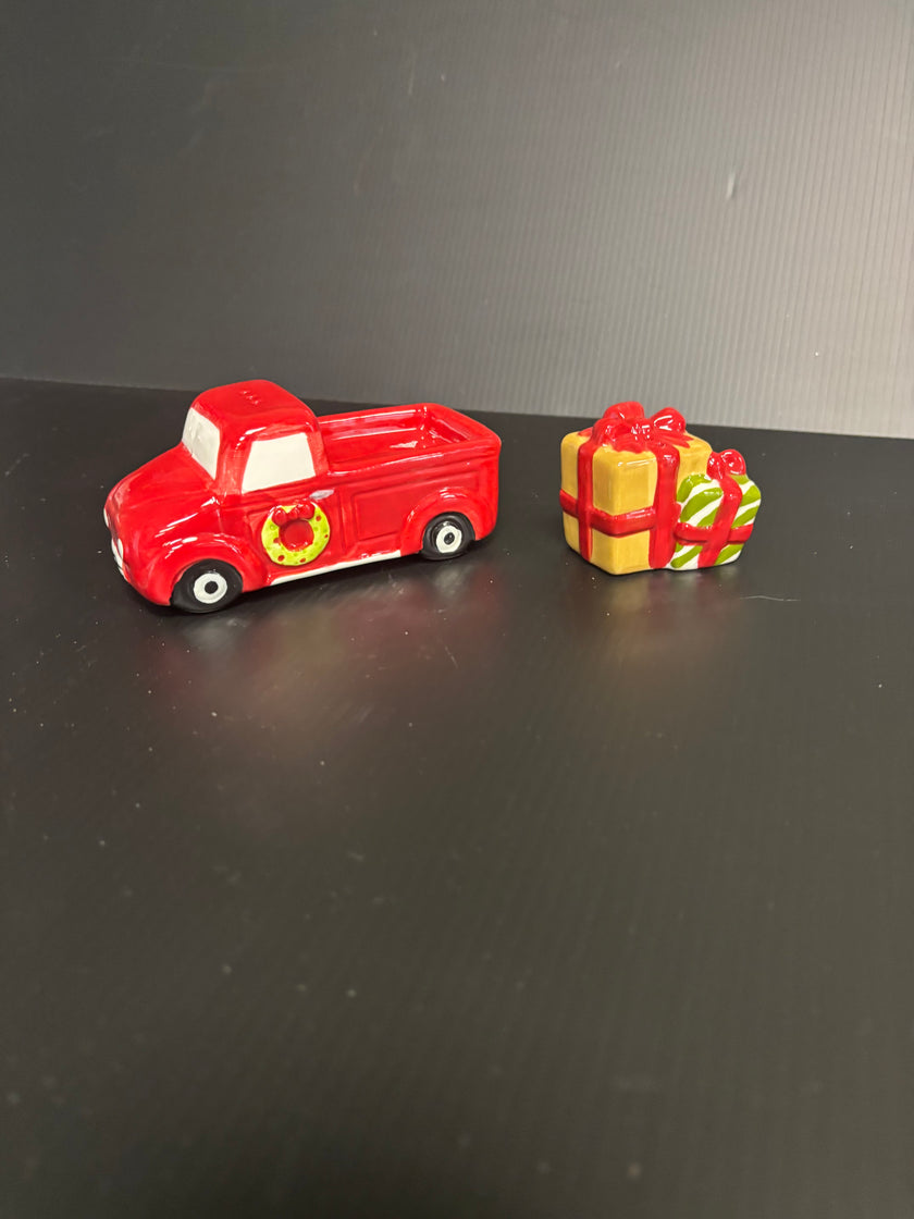 Home for Christmas Salt and Pepper Set