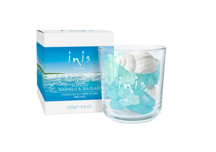 Inis Scented Seashells and Sea Glass Diffuser