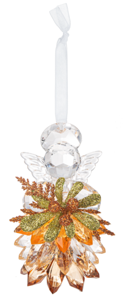 Acrylic Fall Angel Ornament