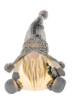LED Sitting Christmas Gnome