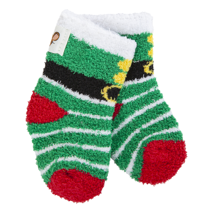 Holiday Snug Infant Cozy Crew Socks-0-12mos